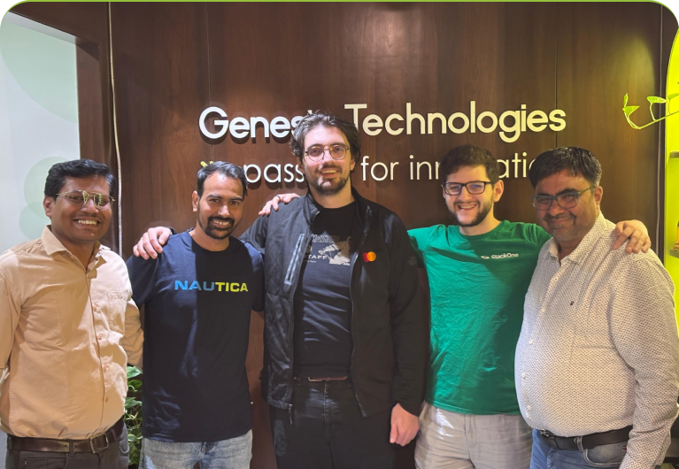 Clients with core members of Genesis