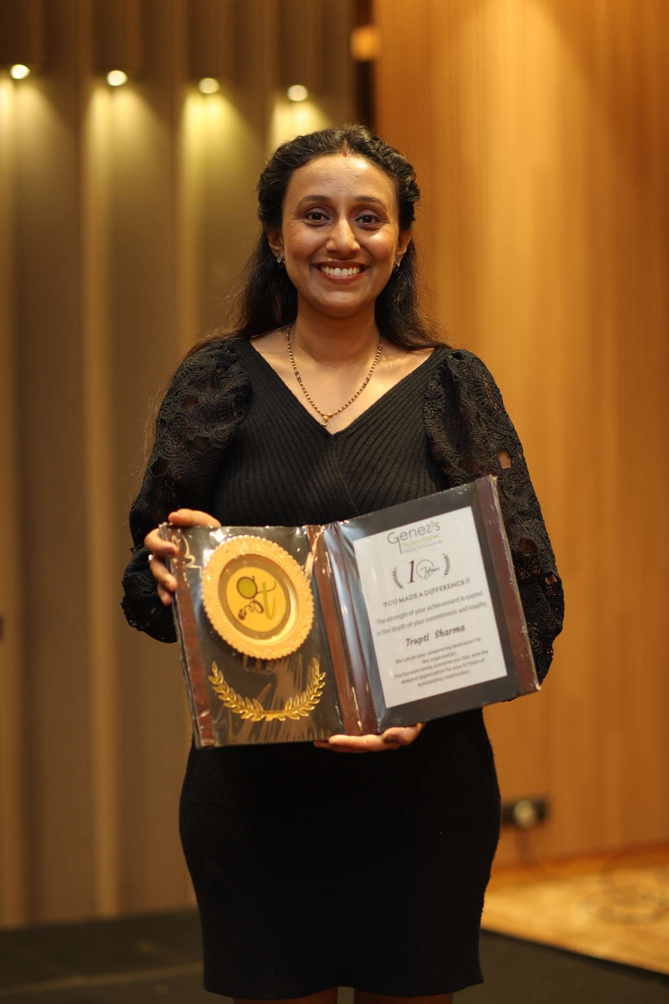 Honoree of the Person Who Made a Difference award