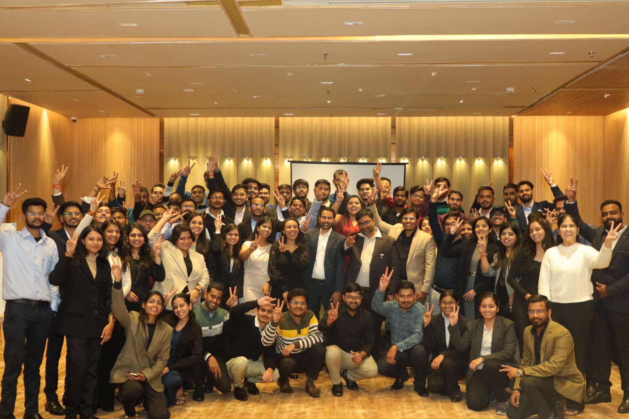 Team Genesis at the annual company meeting